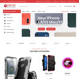 Dream Wireless Wholesale Cell Phone Accessories