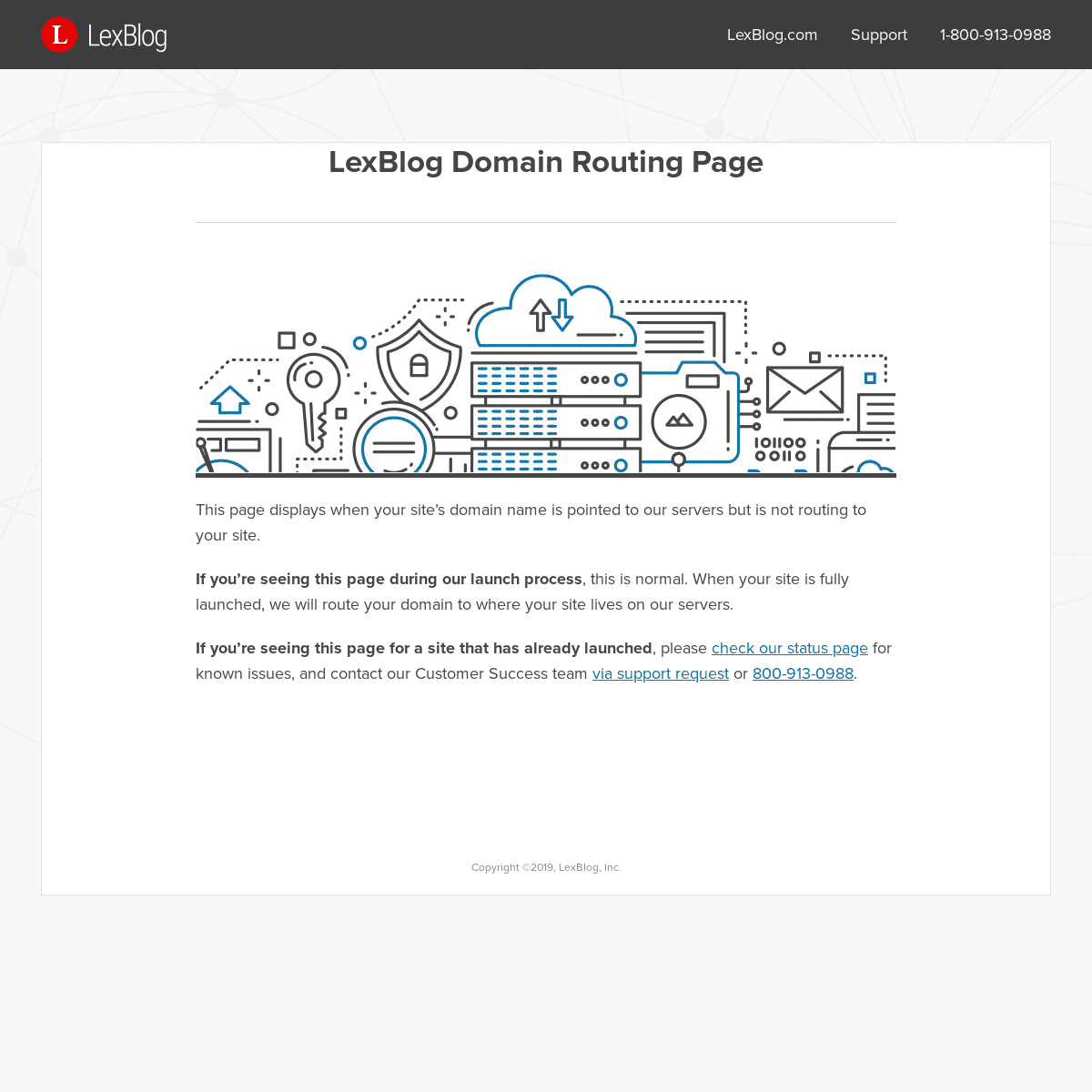 LexBlog Domain Routing Page | LexBlog Domain Routing Page |