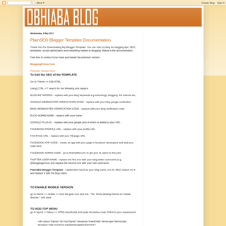 Theme Doc - Blogger templates for blogspot blogs