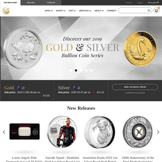 The Perth Mint - Buy Australian Gold, Silver & Platinum Collector Coins