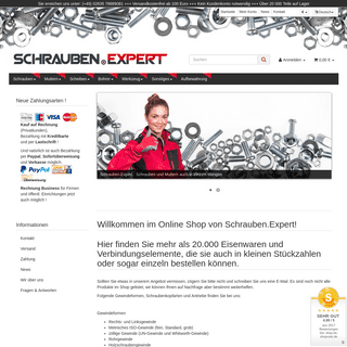 A complete backup of schrauben-expert.de