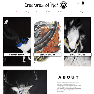 Creatures of Nat| Mixed Media Sculptural Artist