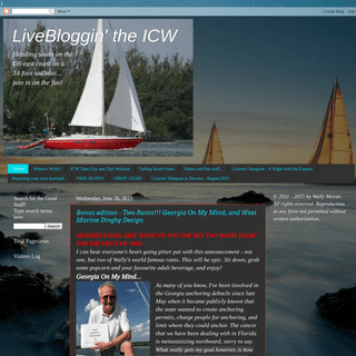 LiveBloggin' the ICW