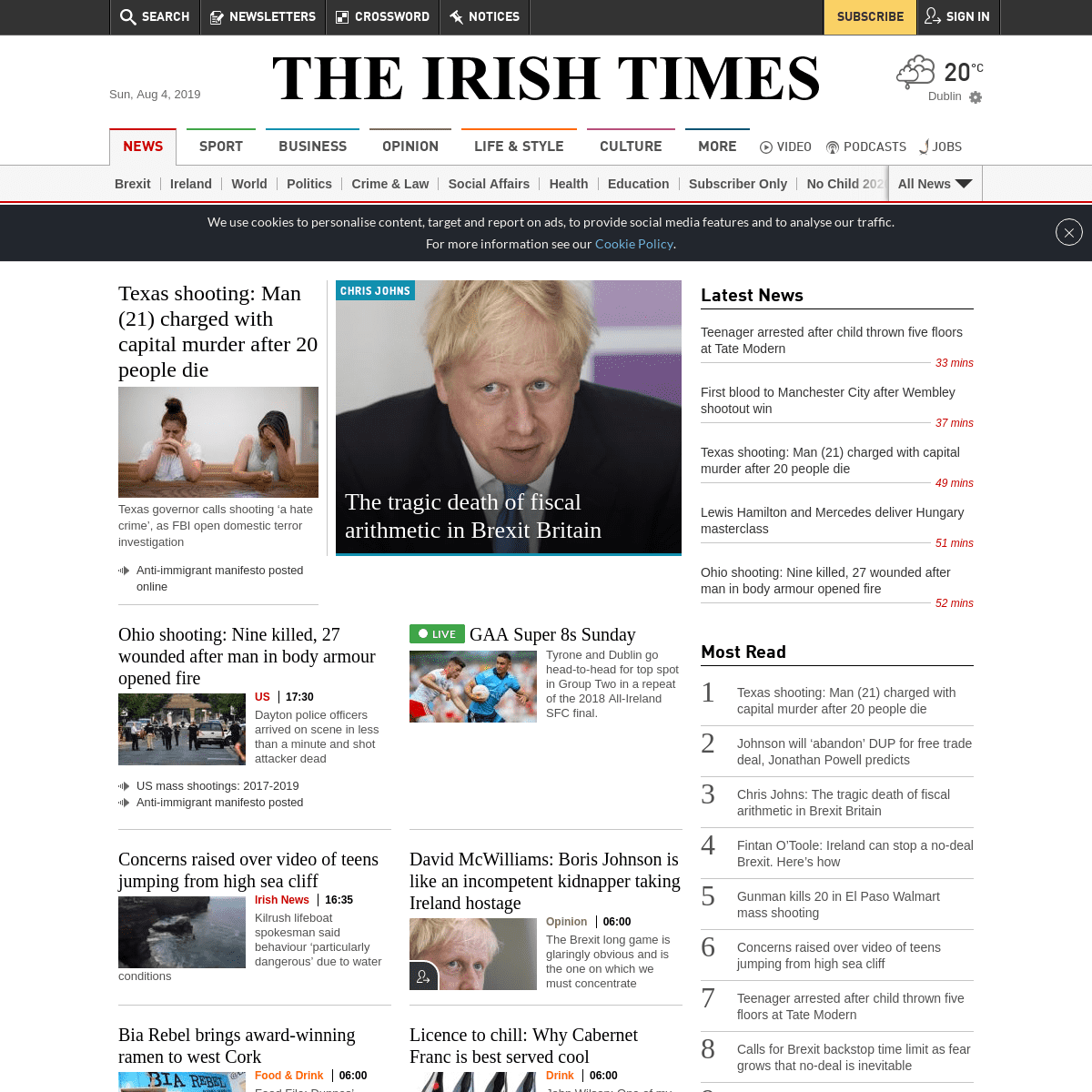 Breaking News | Irish & International Headlines | The Irish Times