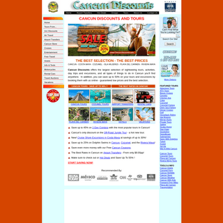 Cancun Discounts - Cheap Cancun Tours, Hotels, Activities, More.