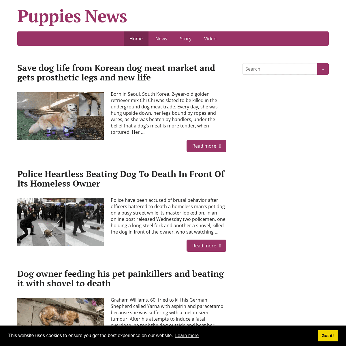 A complete backup of puppiespawz.com