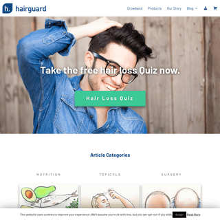 Hairguard | The Science of Healthy Hair - Join The Hair Loss Revolution