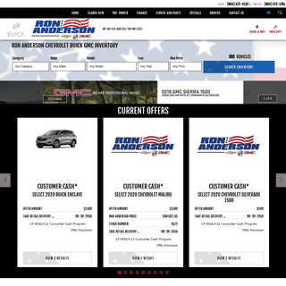 A complete backup of ronandersonchevy.com