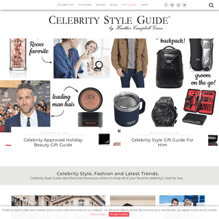 A complete backup of celebritystyleguide.com