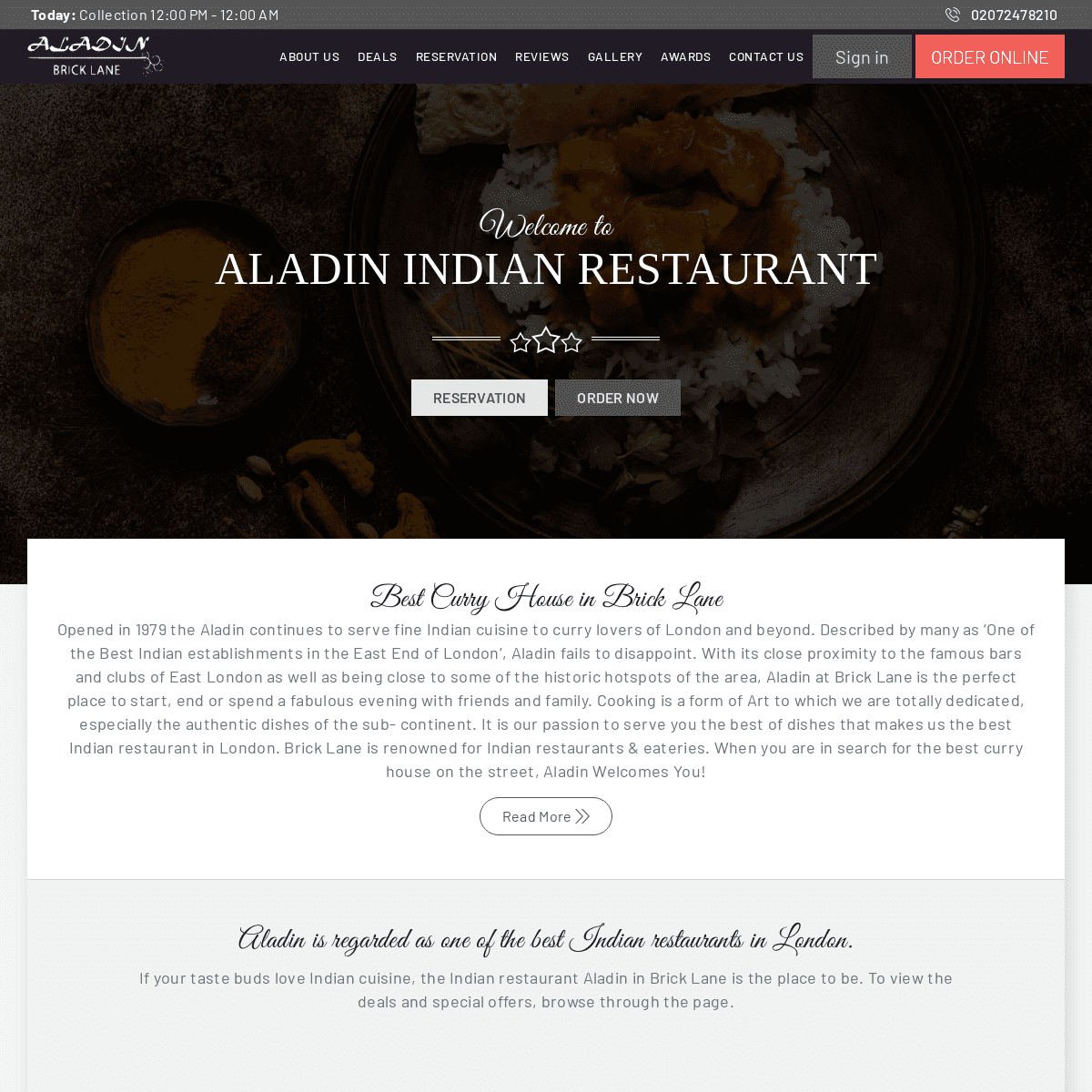 A complete backup of aladinbricklane.co.uk