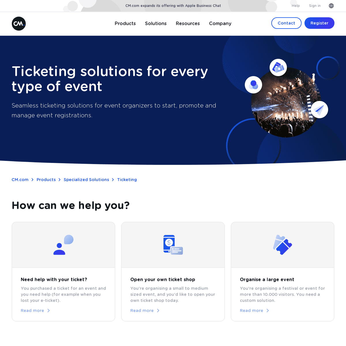A complete backup of cmtickets.com