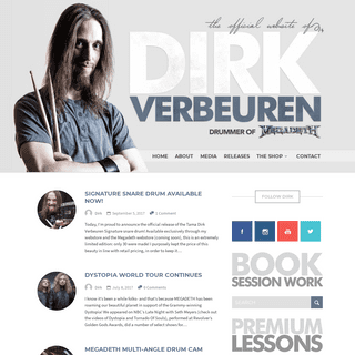 Dirk Verbeuren | Official Website