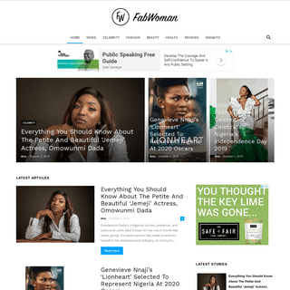 FabWoman - FabWoman | News, Style, Living Content For The Nigerian Woman