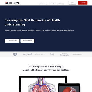 BioDigital: 3D Human Visualization Platform for Anatomy and Disease