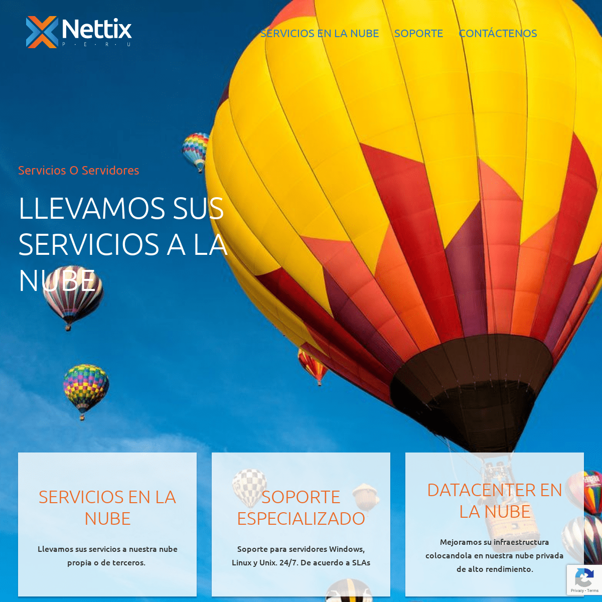 Nettix Perú – Servicios en la nube y soporte especializado
