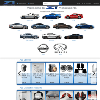 A complete backup of z1motorsports.com