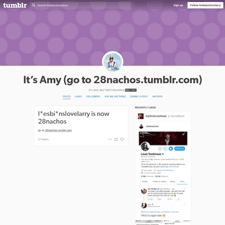 Itâ€™s Amy (go to 28nachos.tumblr.com)