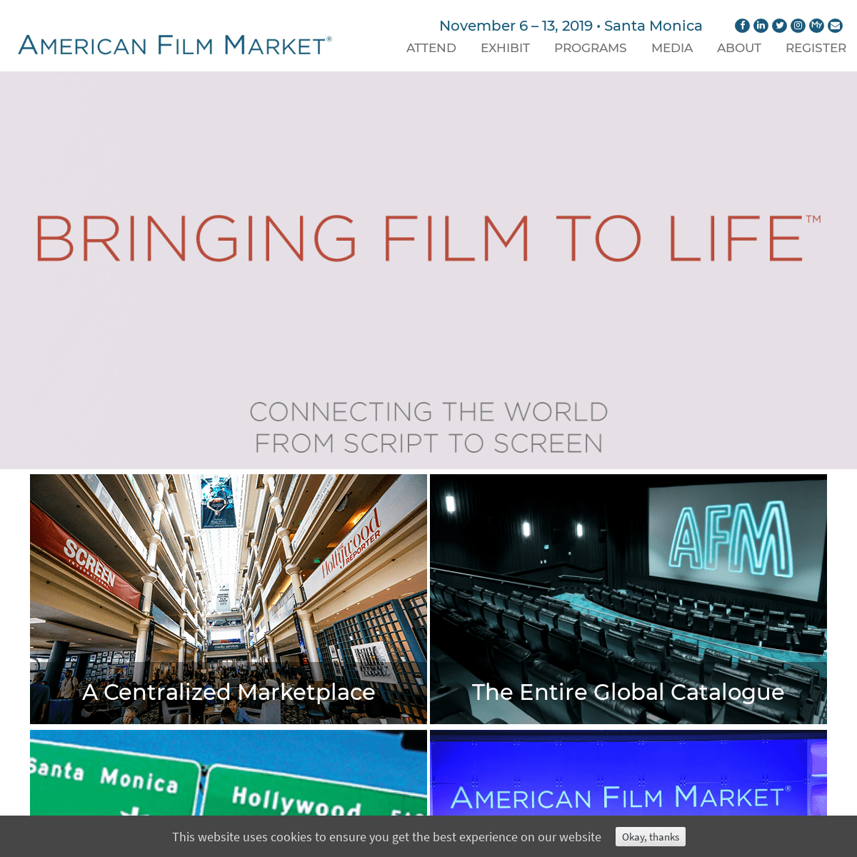 American Film Market - AFM - Santa Monica