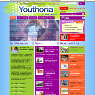 Welcome to Youthoria » Youthoria