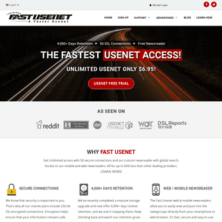 Unlimited Usenet Newsgroups Access | 14 Day Free Trial | Fast Usenet