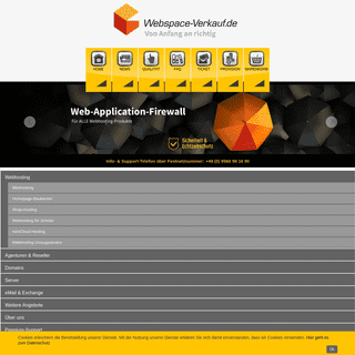 Hosting, Webhosting, Webspace bei Webspace-Verkauf.de