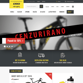 DSG bicikli - prodaja i servis bicikla | Bjelovar