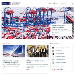 HHLA Hamburger Hafen und Logistik AG: Startseite