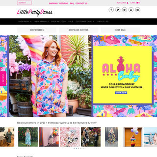 A complete backup of littlepartydress.com.au