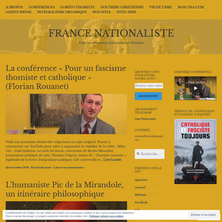 A complete backup of francenationaliste.wordpress.com