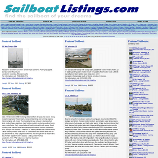 Sailboat Listings - sailboats for sale