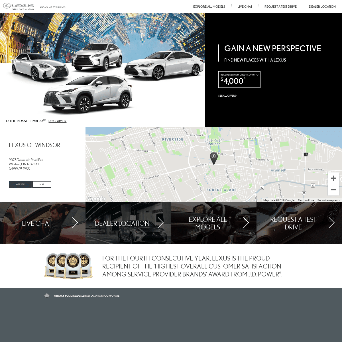 Lexus of Windsor | Current Offers