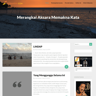 SastraNesia – Cinta Bahasa dan Sastra Indonesia