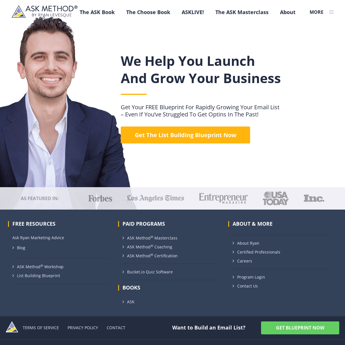 The ASK Method® by Ryan Levesque – We Help You Launch and Grow Your Business