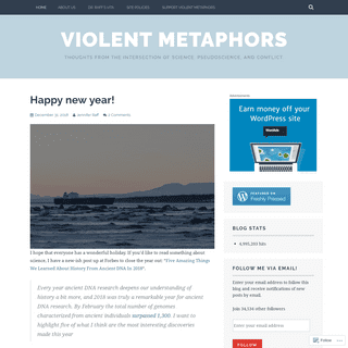 A complete backup of violentmetaphors.com