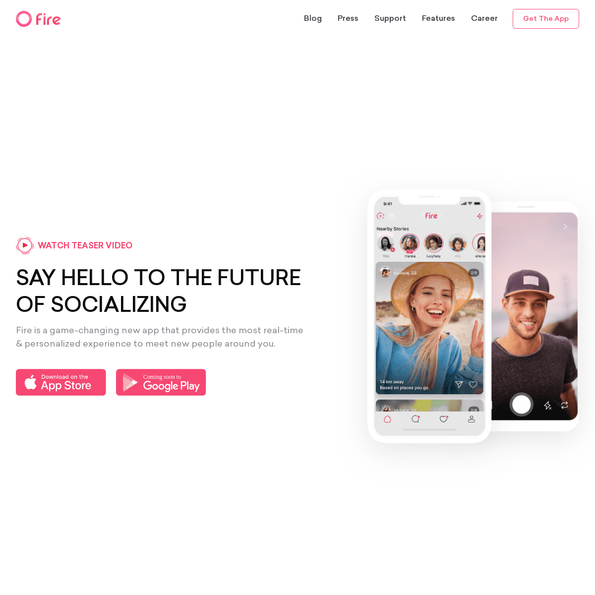 Fire app | Meet New People