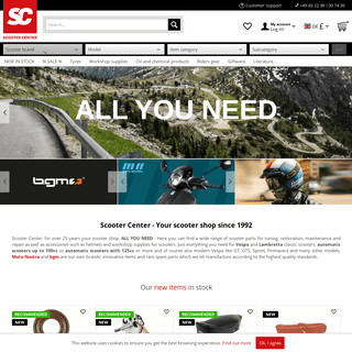 A complete backup of scooter-center.com