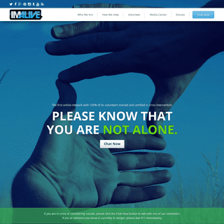 IMAlive – An Online Crisis Network