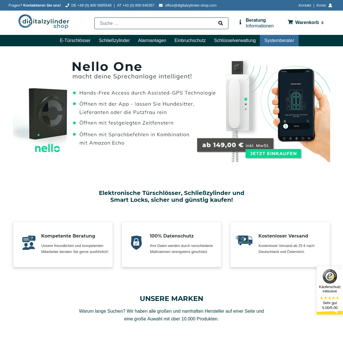 A complete backup of digitalzylinder-shop.com