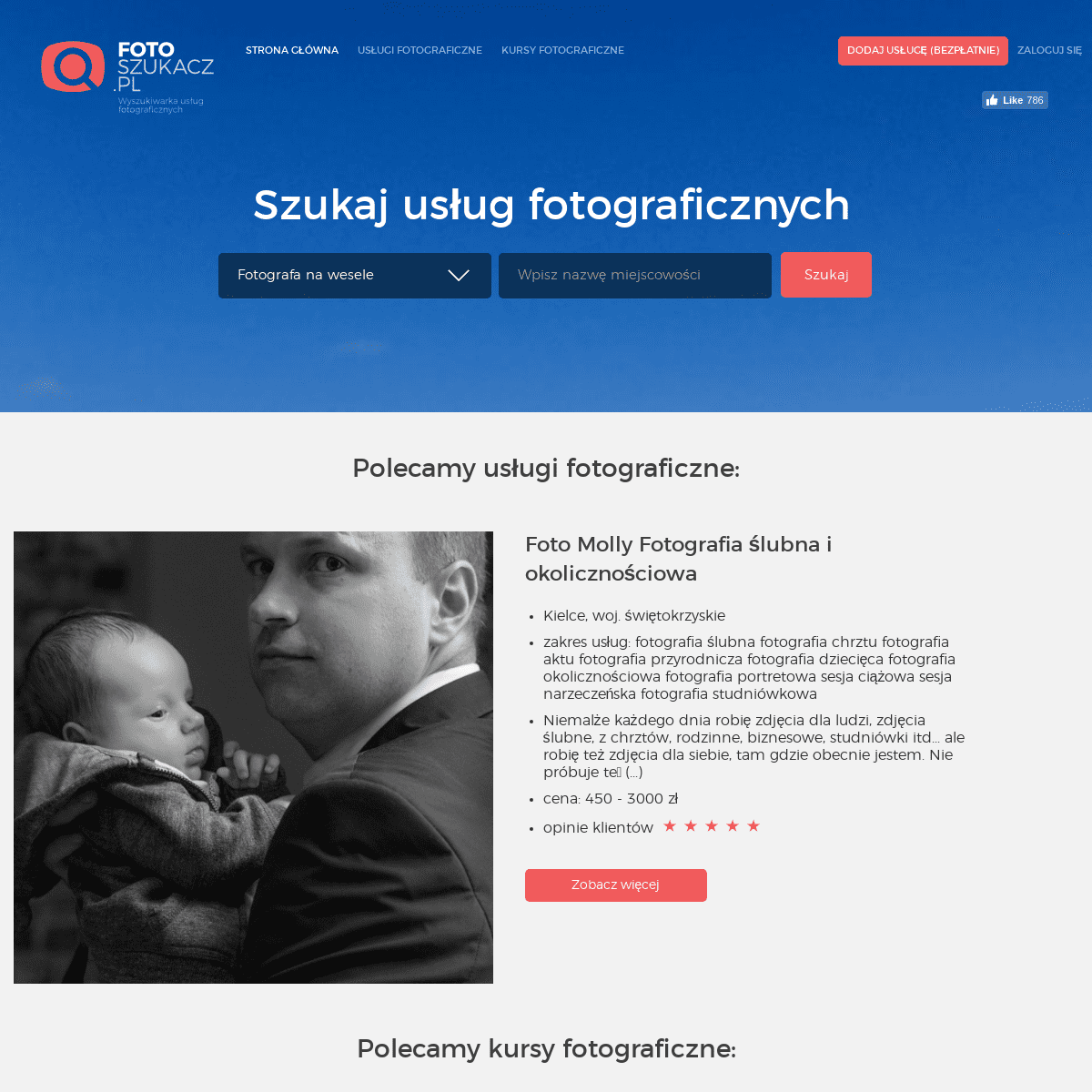 FotoSzukacz.pl - katalog, baza fotografów