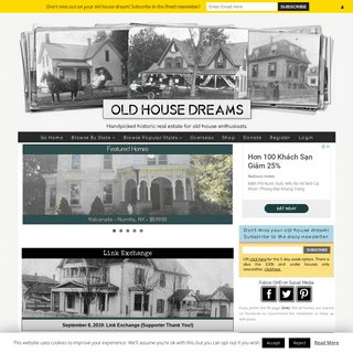 Old House Dreams - Old Homes & Historic Houses For Sale