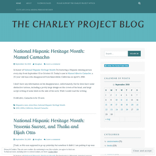 The Charley Project Blog