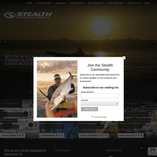 Kayaks and Kayak Accessories | Stealth Performance Products