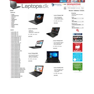 A complete backup of laptops.dk