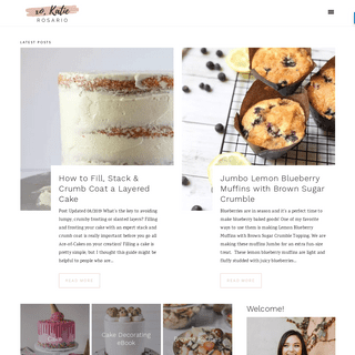 XO, Katie Rosario - Helping Home Bakers Gain Confidence in the Kitchen