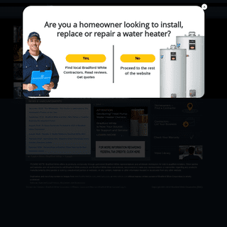 Welcome to Bradford White Water Heaters. Built to be the best. | Bradford White Water Heaters. Built to be the best.