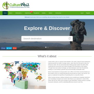Culture Whiz - The #1 Cultural Travel website in the World