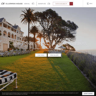 Cape Town Luxury Hotel & Villa | Ellerman House