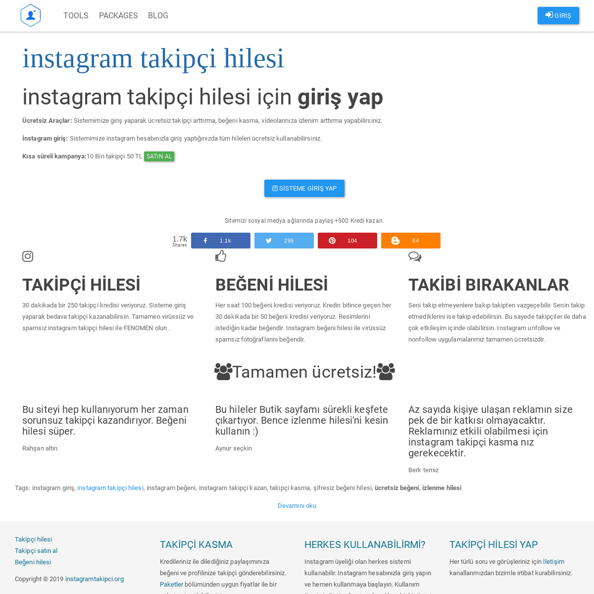 instagram takipçi ve instagram beğeni hilesi | instagram takipçi