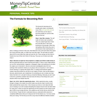 A complete backup of moneytipcentral.com