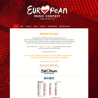 Home - De website van europeanmusiccontest!